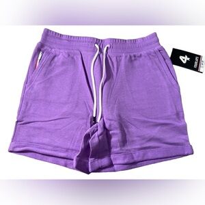 FourLaps Rush athletic shorts‎ activewear shorts workout Lavender size M Medium